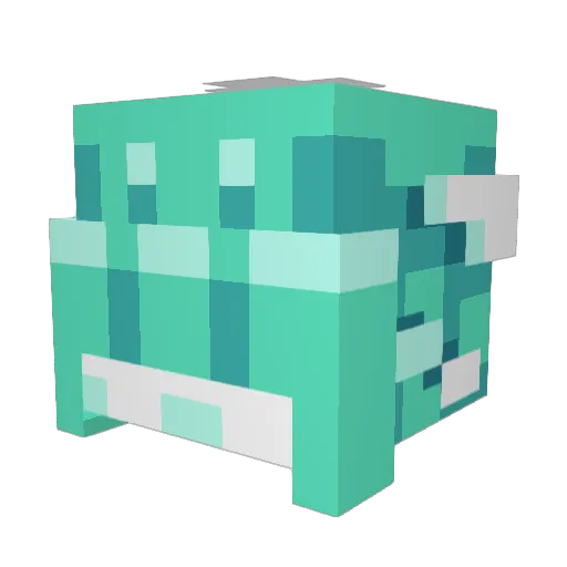 YoukaiJesus Minecraft avatar head, 3D render