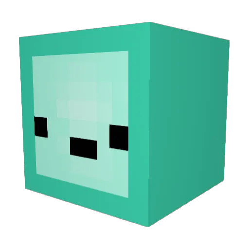 YounderSet Minecraft avatar head, 3D render