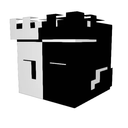 Young6speed Minecraft avatar head, 3D render
