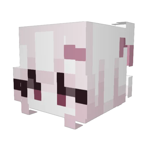 YoungAdamSandler Minecraft avatar head, 3D render