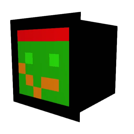 YoungBlood3544 Minecraft avatar head, 3D render