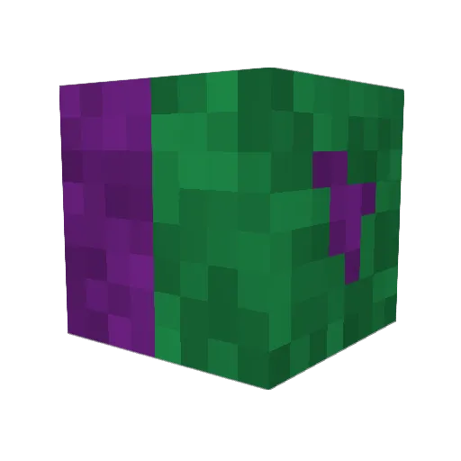 YoungBoyMigo Minecraft avatar head, 3D render