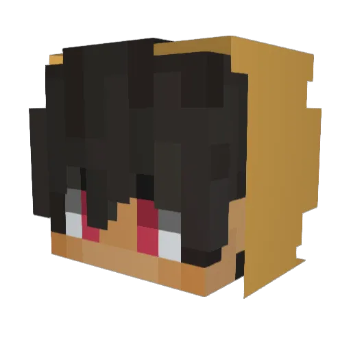 YoungFresh35 Minecraft avatar head, 3D render