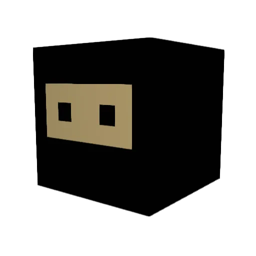 YoungLUCAS2003 Minecraft avatar head, 3D render
