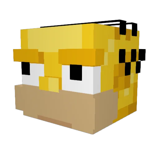YoungLynchie Minecraft avatar head, 3D render