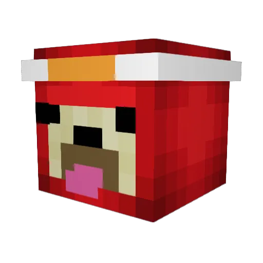 YoungPadawan1 Minecraft avatar head, 3D render