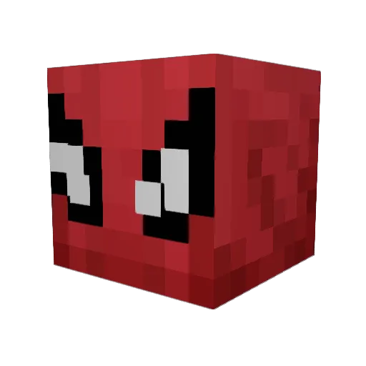YoungPadawan_16 Minecraft avatar head, 3D render