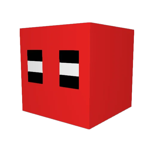 YoungSimbaa Minecraft avatar head, 3D render