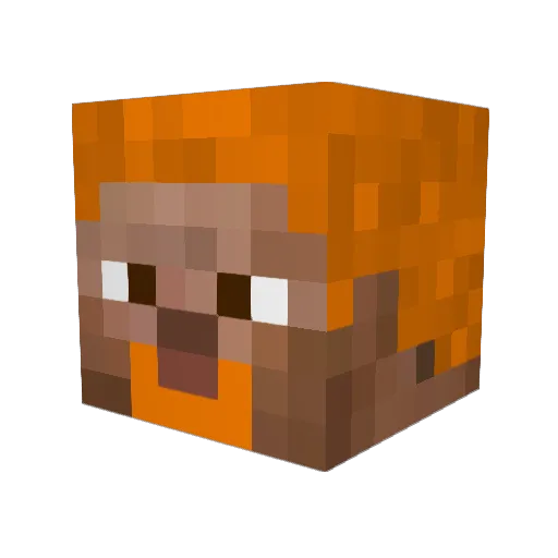 YoungStunnaYaSah Minecraft avatar head, 3D render