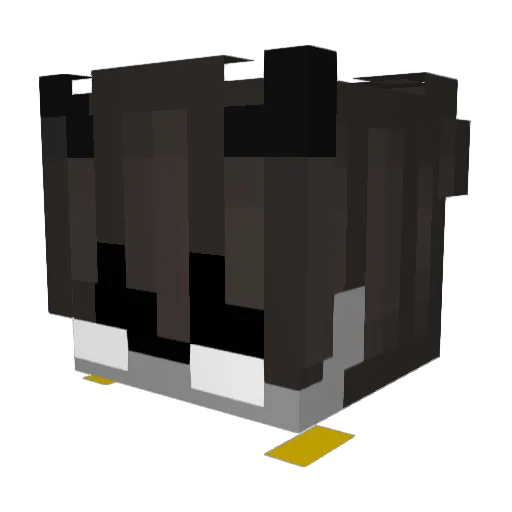 YoungYifumane Minecraft avatar head, 3D render