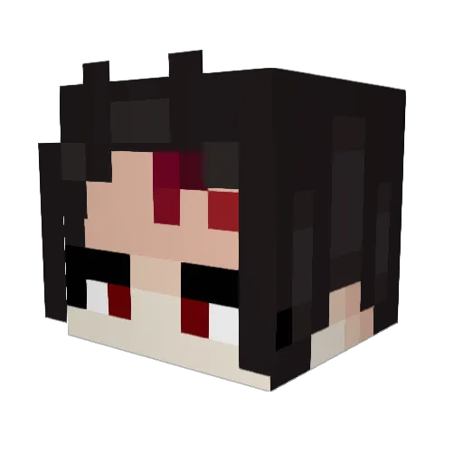 Young_Jah Minecraft avatar head, 3D render