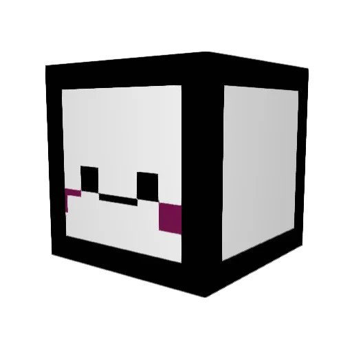 Young_Jini Minecraft avatar head, 3D render