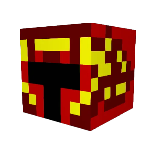 Young_Purple Minecraft avatar head, 3D render