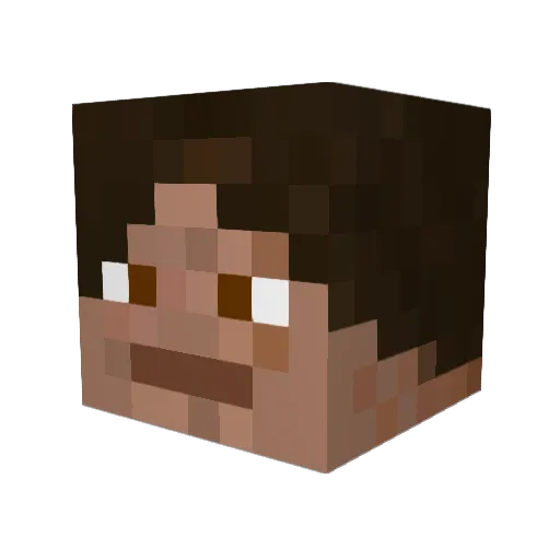 Young_Ron_94 Minecraft avatar head, 3D render