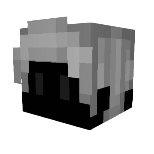 Young_Twice Minecraft avatar head, 3D render