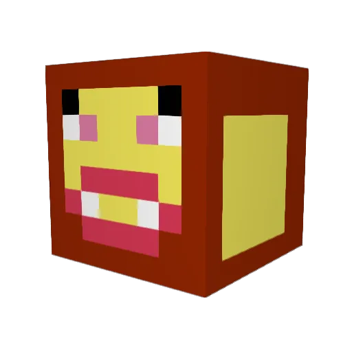 Young__KaczQa Minecraft avatar head, 3D render