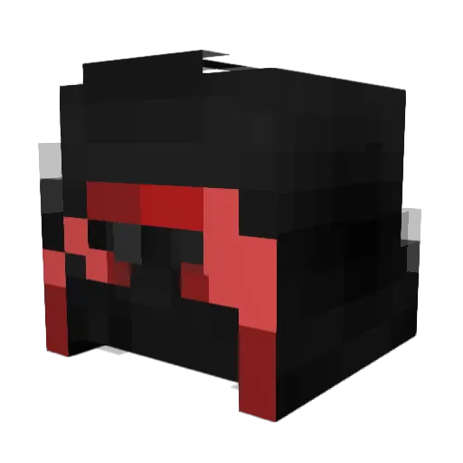 YoungerSydo Minecraft avatar head, 3D render