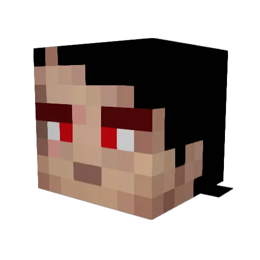 Youngling_Slayer Minecraft avatar head, 3D render