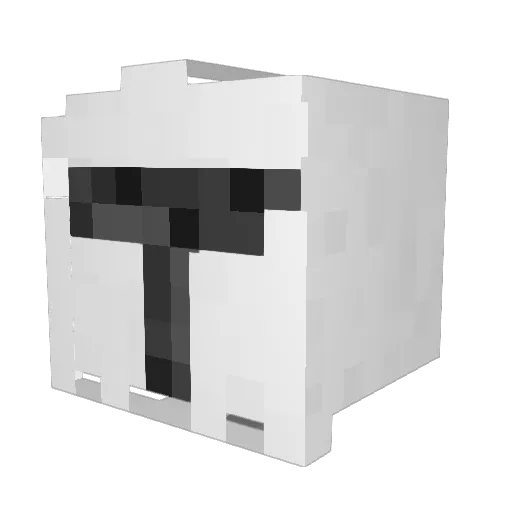 YourBoyGumby Minecraft avatar head, 3D render