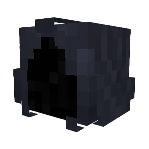YourDMYT Minecraft avatar head, 3D render