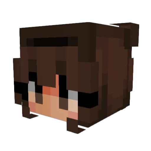 YourDadGway Minecraft avatar head, 3D render