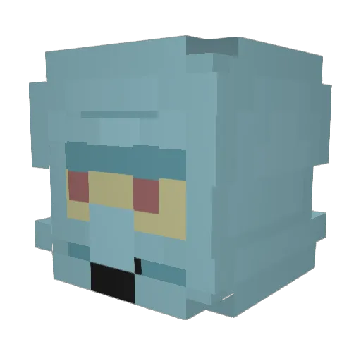 YourDaddyPatrick Minecraft avatar head, 3D render