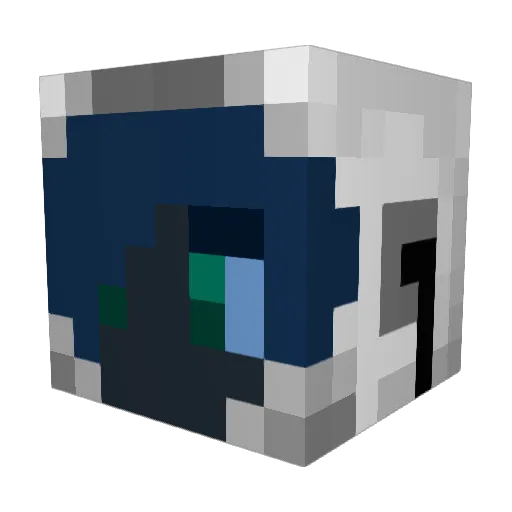YourDeadMother Minecraft avatar head, 3D render