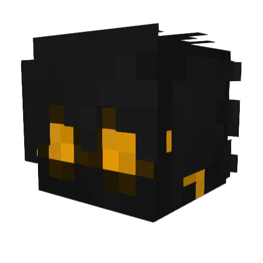 YourDead_ Minecraft avatar head, 3D render