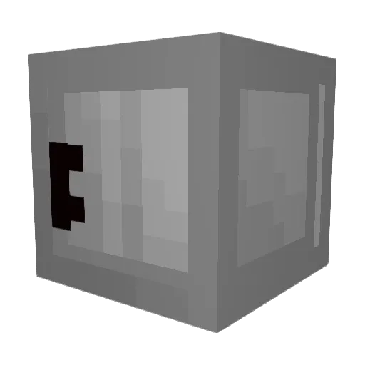 YourFridge1 Minecraft avatar head, 3D render