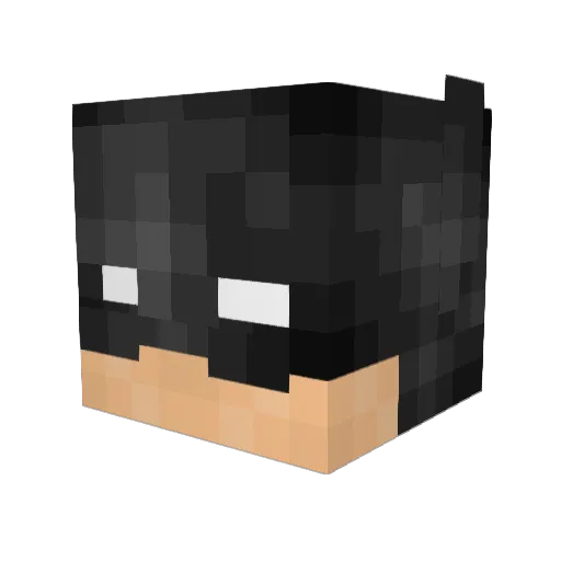 YourHowlingC Minecraft avatar head, 3D render