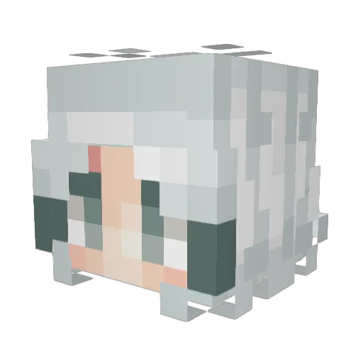 YourLocalFax Minecraft avatar head, 3D render