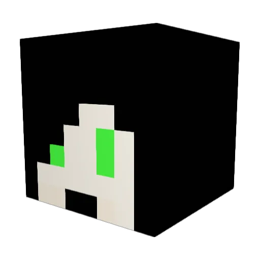 YourMan777 Minecraft avatar head, 3D render