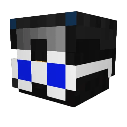YourManFryingPan Minecraft avatar head, 3D render