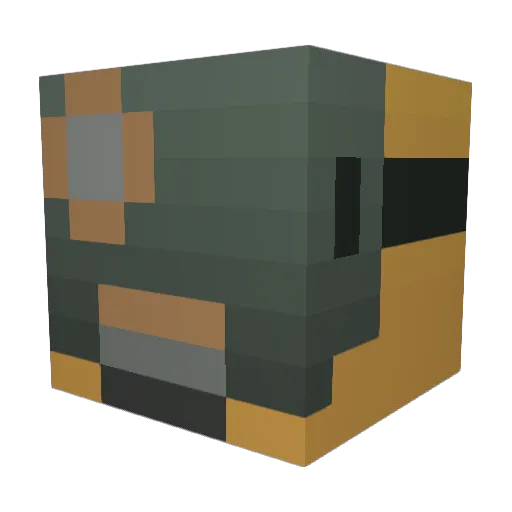 YourPumpkinPie Minecraft avatar head, 3D render