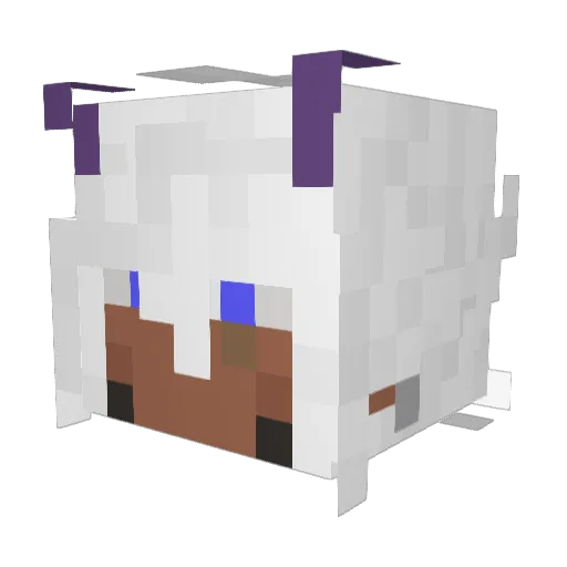 YourRandomDevil Minecraft avatar head, 3D render