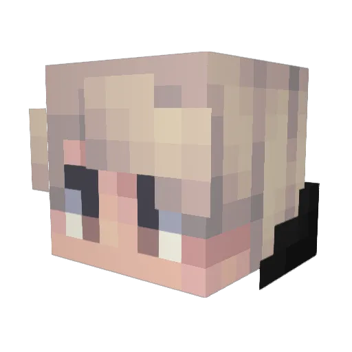 YourSexyNeighb0r Minecraft avatar head, 3D render