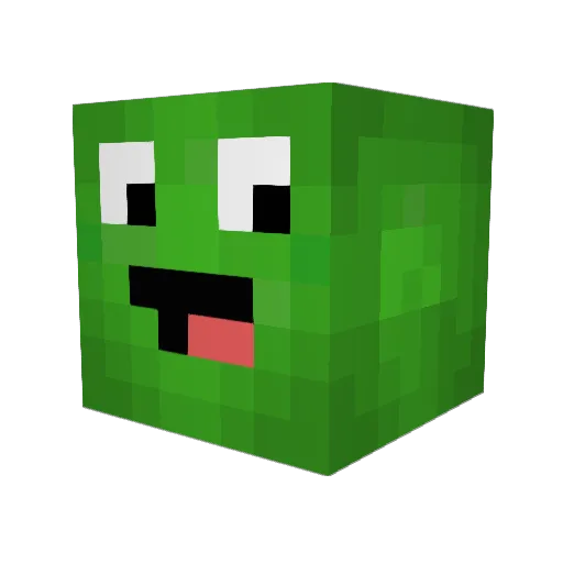 YourSuperman Minecraft avatar head, 3D render