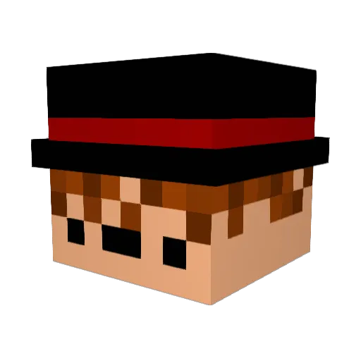 YourTipicalGuy Minecraft avatar head, 3D render