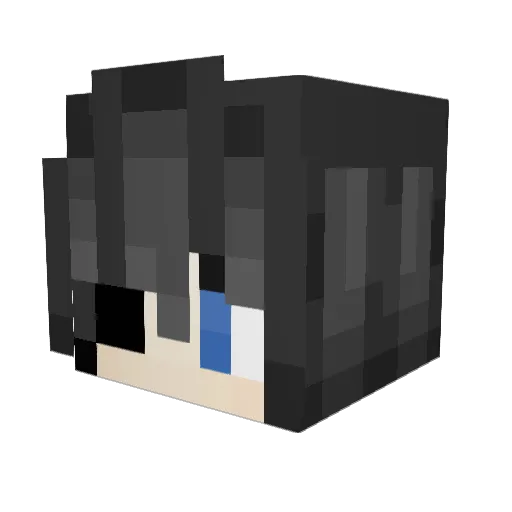 Your_Bunna Minecraft avatar head, 3D render