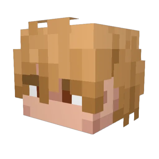 Your_boy7 Minecraft avatar head, 3D render