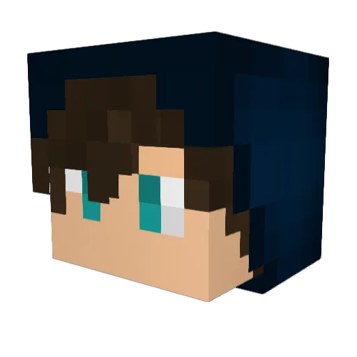 Your_m8 Minecraft avatar head, 3D render