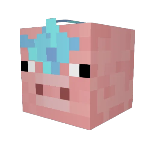 YoureDone21 Minecraft avatar head, 3D render