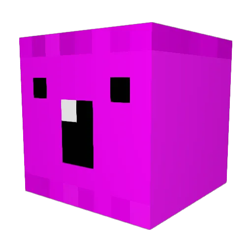 YouriA Minecraft avatar head, 3D render
