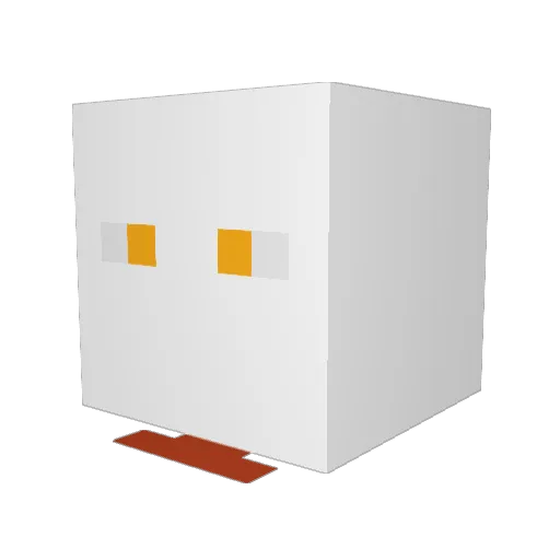 YoursTruly2763 Minecraft avatar head, 3D render