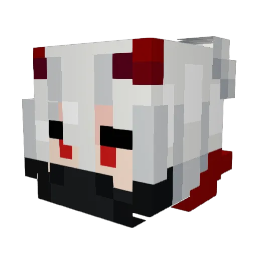YoutuberEdition Minecraft avatar head, 3D render