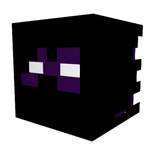 Yox0_0 Minecraft avatar head, 3D render