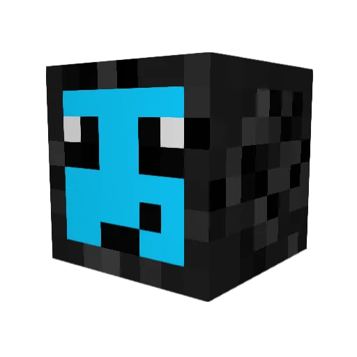 Yoyo2409 Minecraft avatar head, 3D render