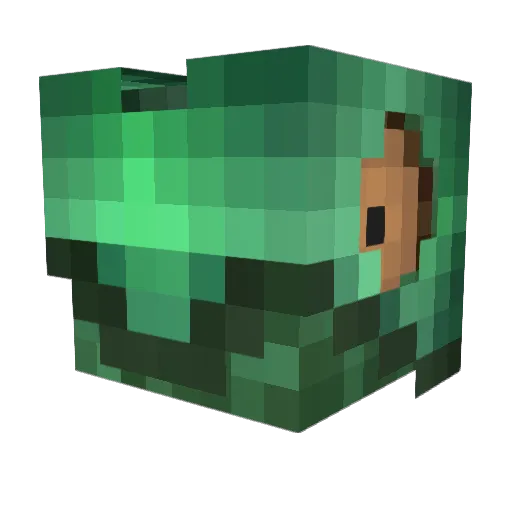Yoyoshi97 Minecraft avatar head, 3D render