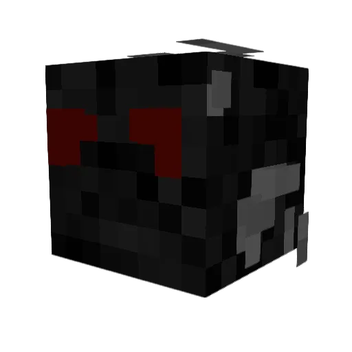 Yoytax Minecraft avatar head, 3D render