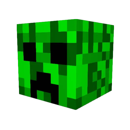 YozerDaBest Minecraft avatar head, 3D render